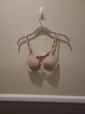 Auden Womens The Everyday Beige Bra 36A